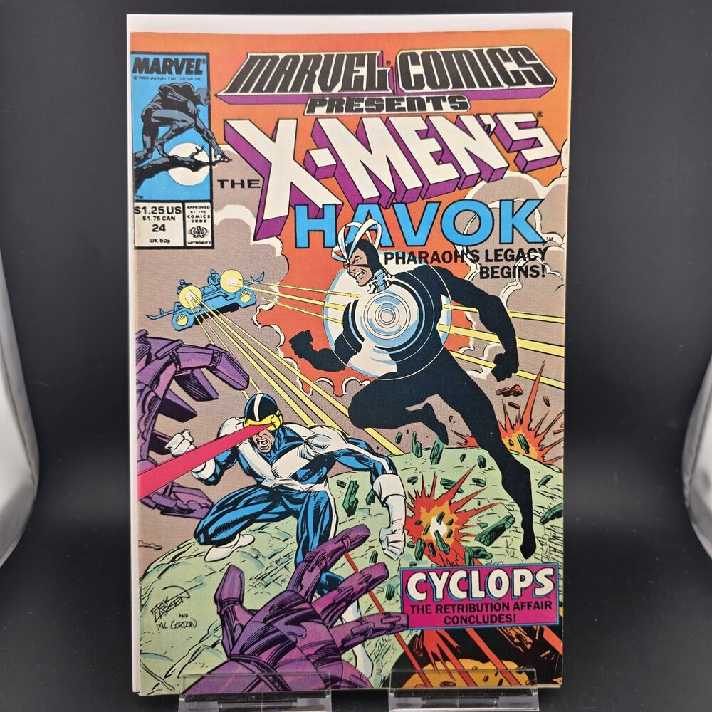 Marvel Comics Presents #24 (1989) VF/NM 9.0 1st App Plasma Cyclops Havok Mignola